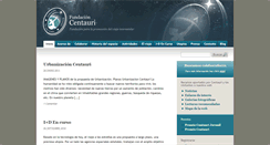 Desktop Screenshot of fundacioncentauri.org